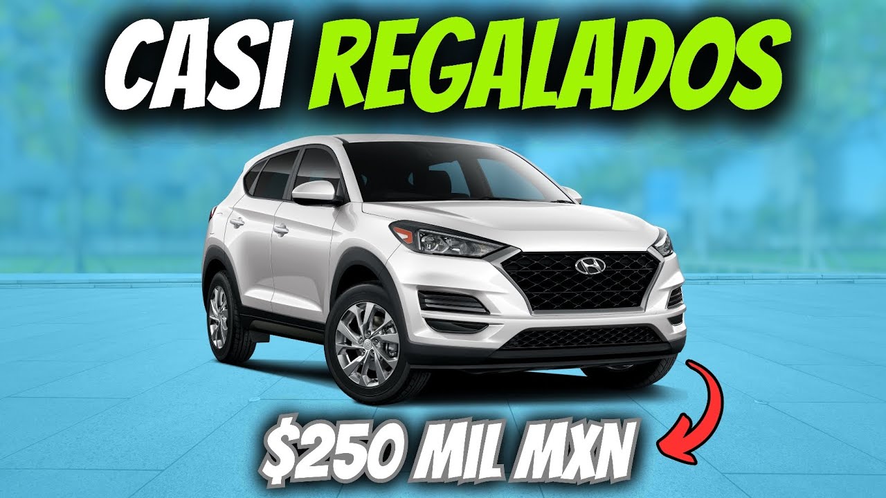 ¡7 AUTOS USADOS con precios RIDÍCULAMENTE Bajos en 2026¡ 🔥