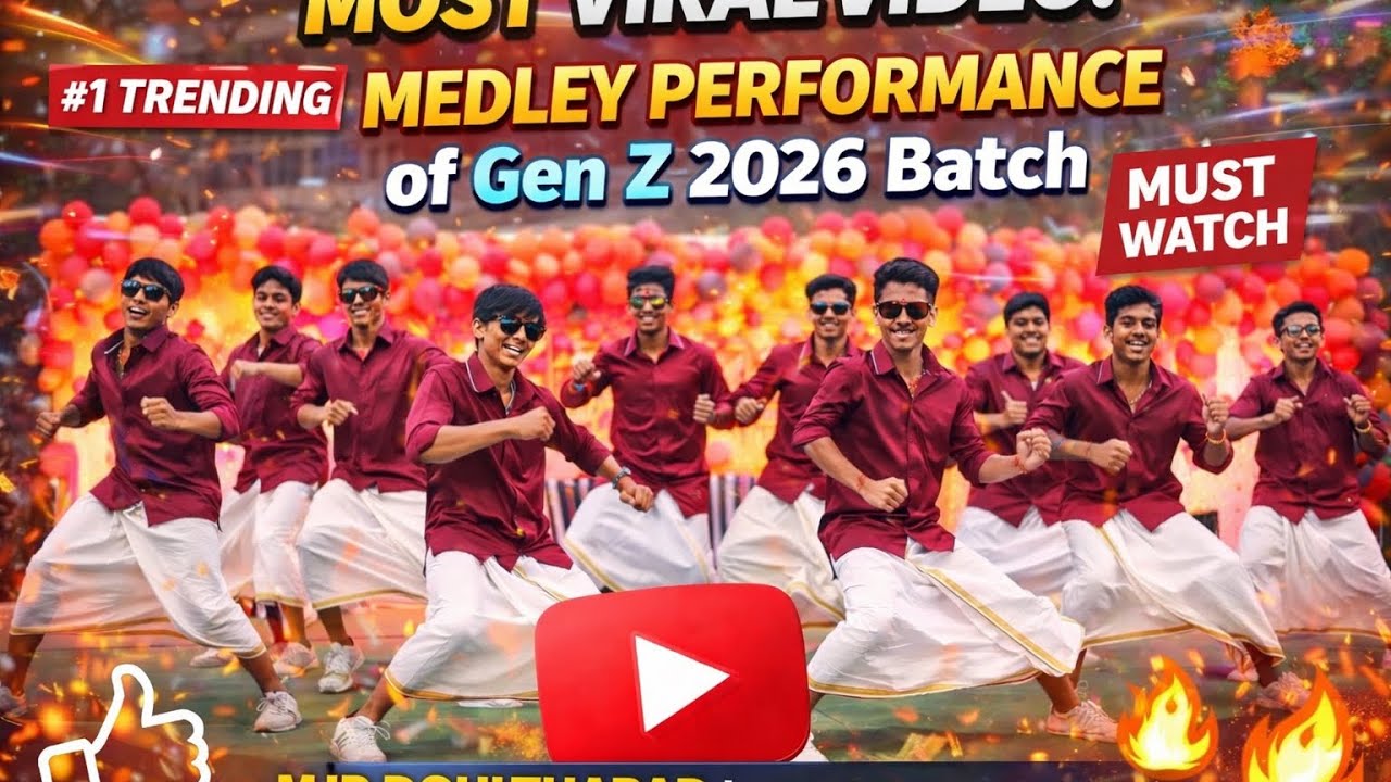 Medley Performance of Gen Z 2026 Batch | Boy’s Kirrak Dance Show 