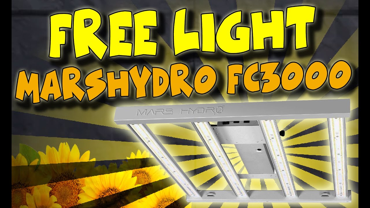 FREE MARS GROW LIGHT - FC3000