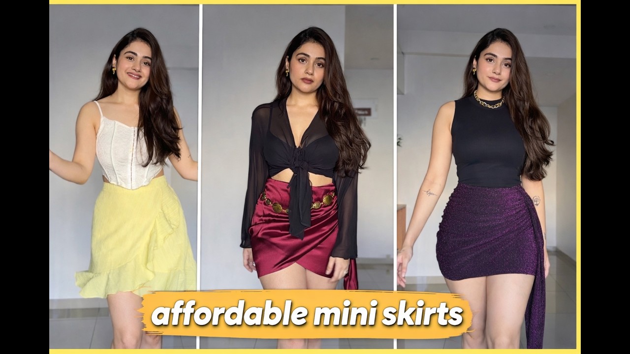 Party wear Affordable Skirts! Mini Skirts you will fall in love with!