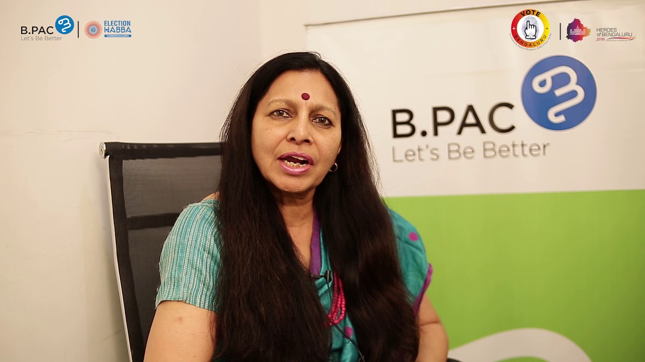 Vote Bengaluru Initiative - Revathy Ashok | BPAC