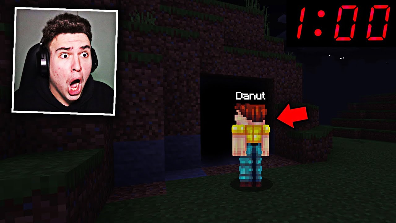 Verișorul meu dispare în fiecare noapte la 1 dimineața.. unde se duce? (Minecraft)
