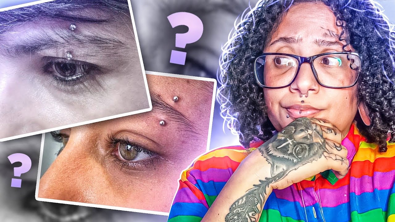 Piercing na Sobrancelha é feito só na Ponta ?