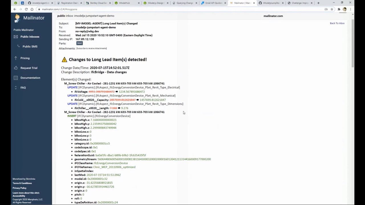 iModel.js Jump Start - Creating an Agent
