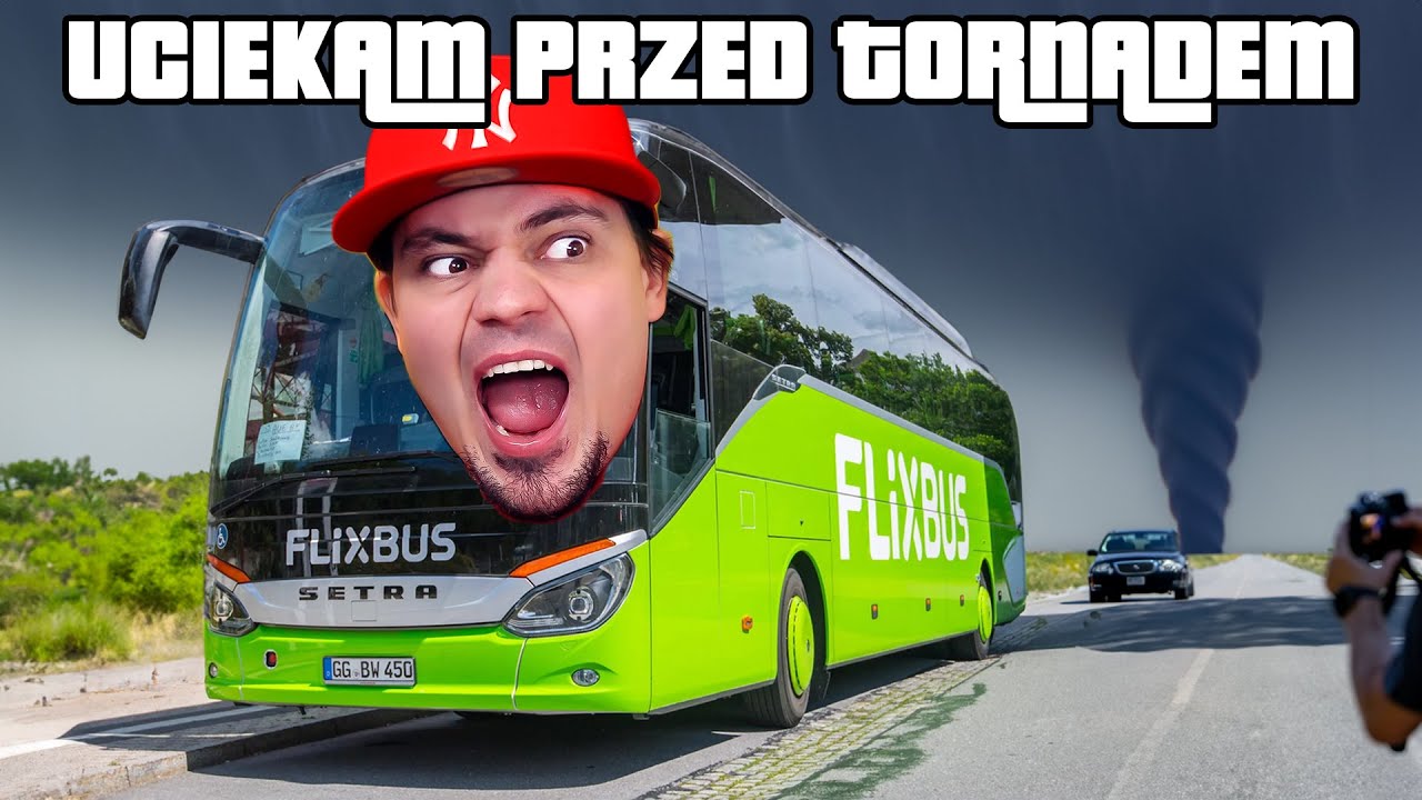 Uciekam przed TORNADEM jako KIEROWCA AUTOBUSU! *wielkie wybuchy* 🚌 Bus World