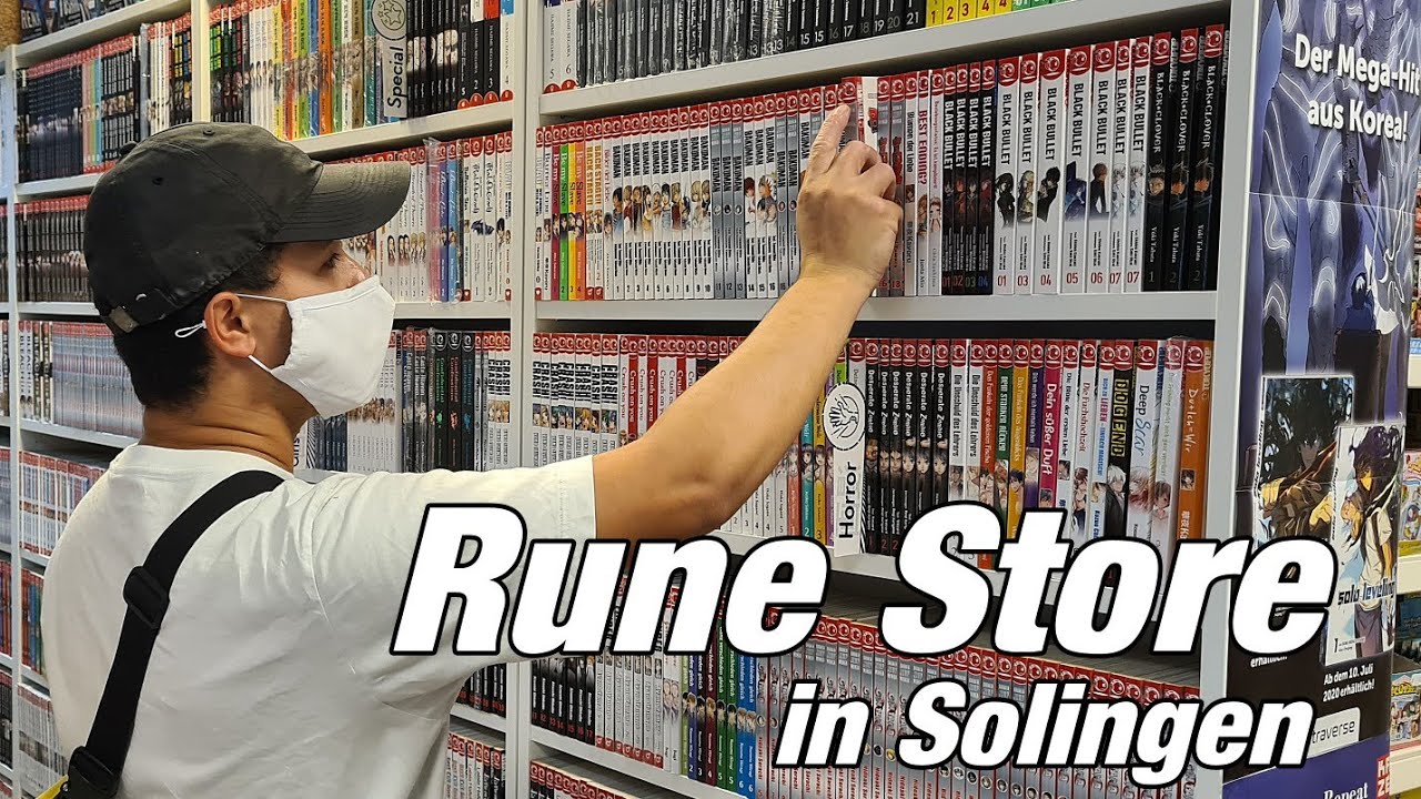 Rune Store in Solingen | Was gibt es hier? (Ladencheck) | MangaHunterTV