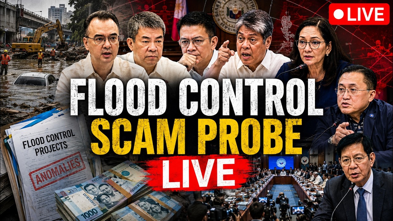 Philippines Senate LIVE | Flood Control Scam Probe & Senate Power Struggle | Blue Ribbon Hearing