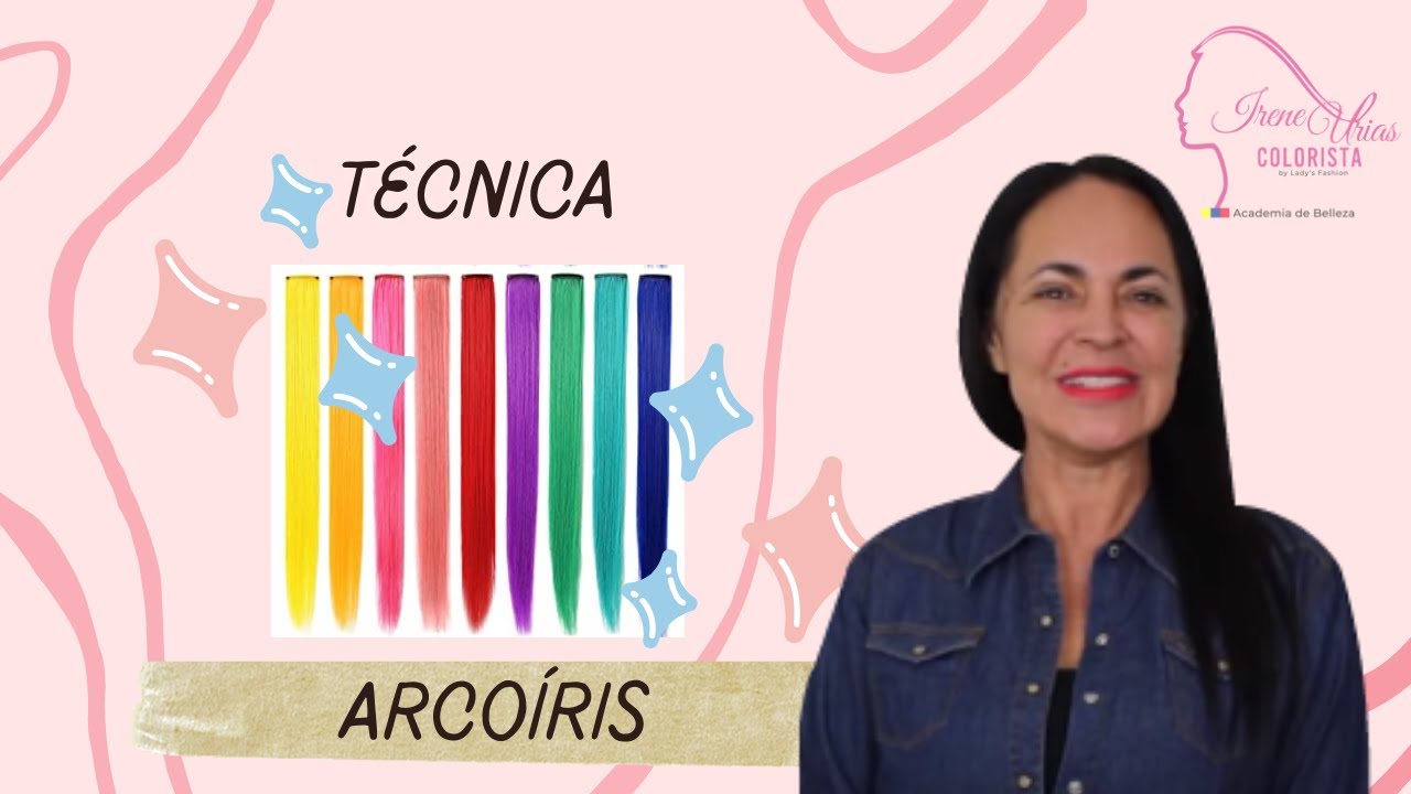 Técnica Arcoíris, te sorprenderá!