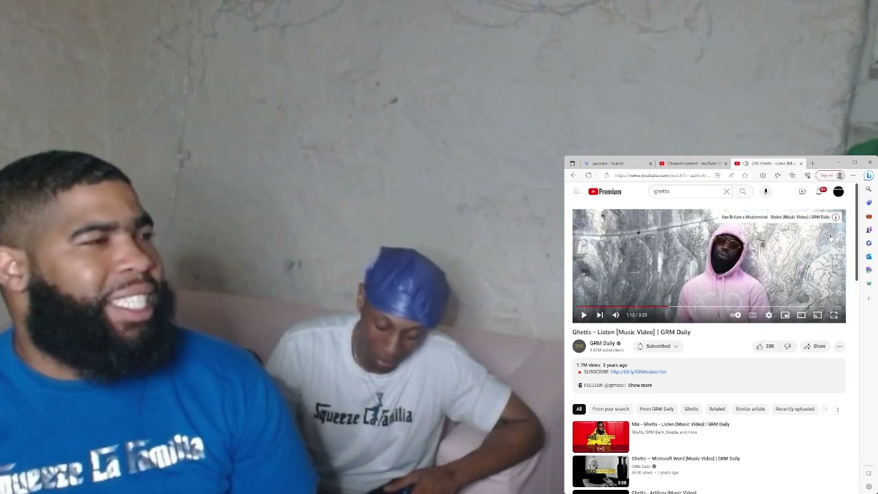 Ghetts - Listen [Music Video] | GRM Daily|Reaction