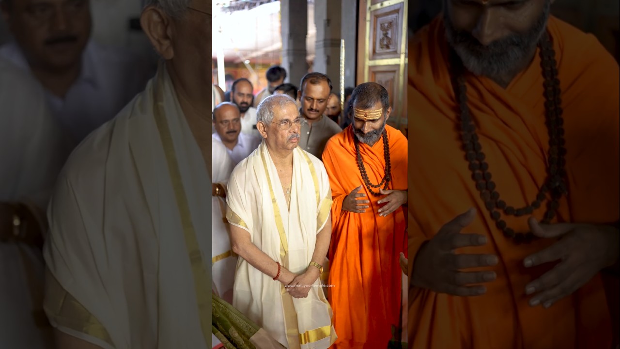 Kerala Governor Shri. Rajendra Viswanath Arlekar at Malliyoor Vinayaka Chathurthi Mahotsavam 2025