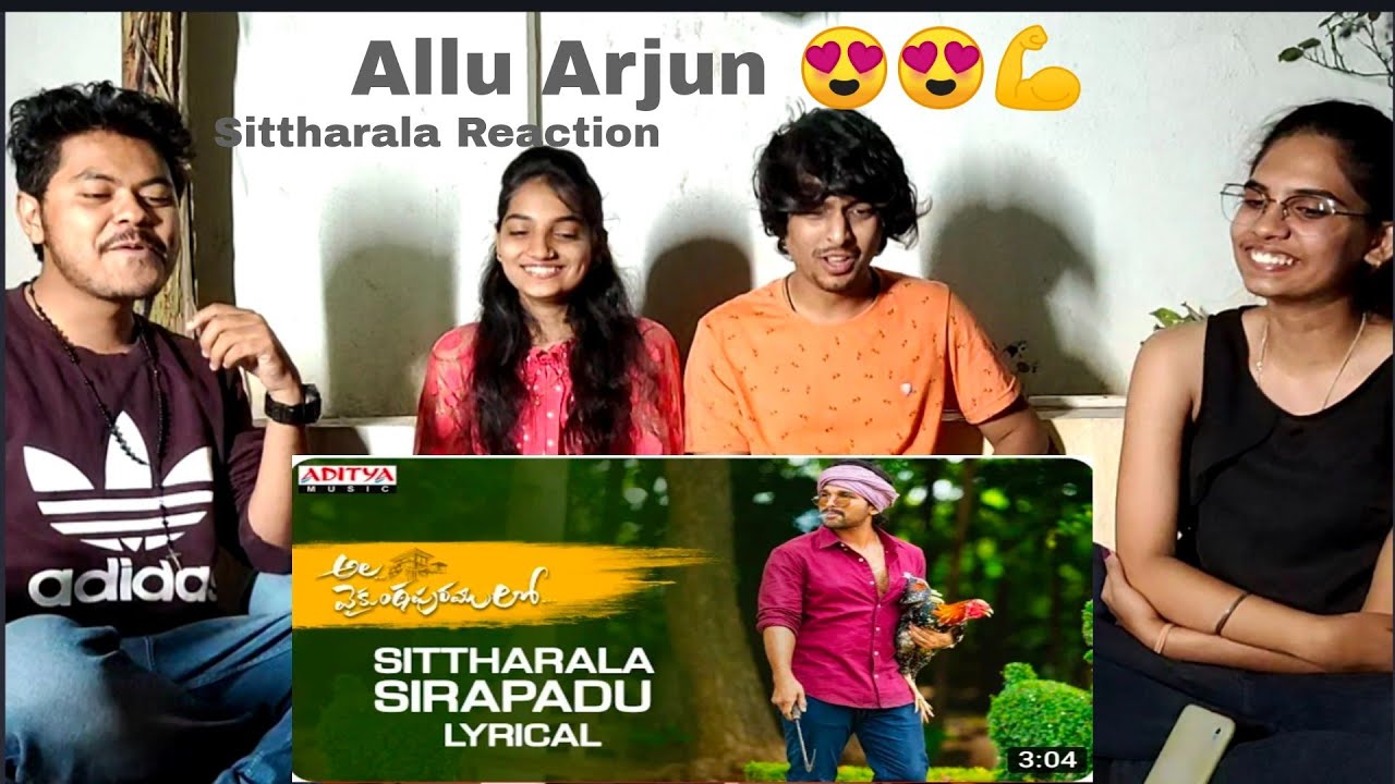 #Alavaikunthapuramuloo - Sittharala Sirapadu | Allu Arjun | Last fight scene reaction