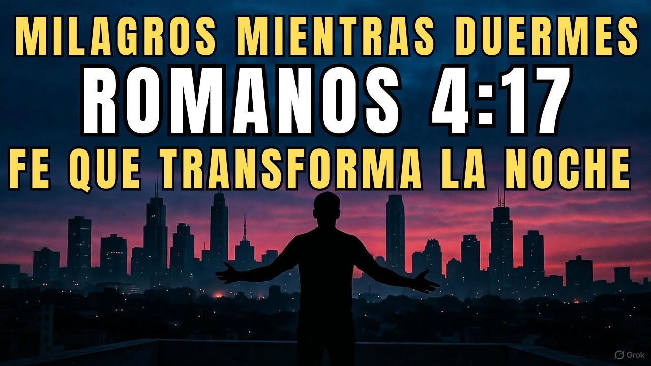 ORACIÓN NOCTURNA que ACTIVA MILAGROS Mientras Duermes | Romanos 4:17
