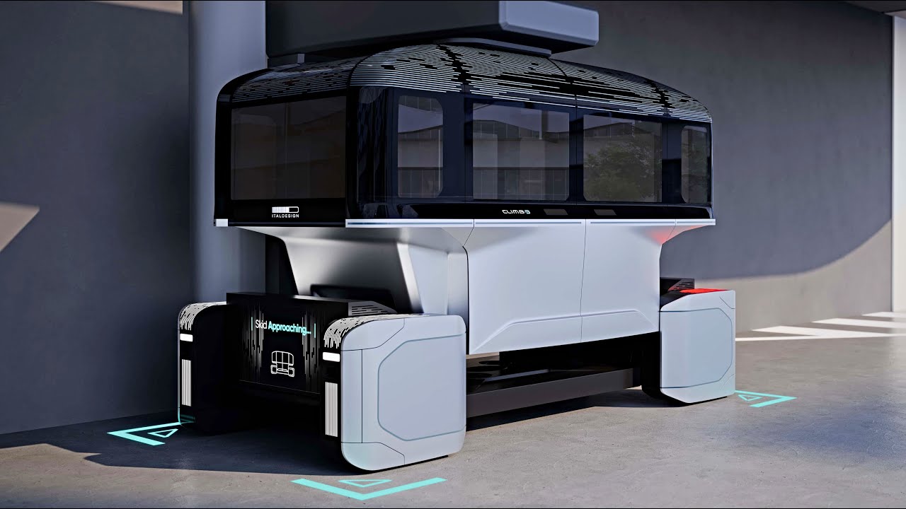 New Italdesign Climb-E | Autonomous Transportation Concept