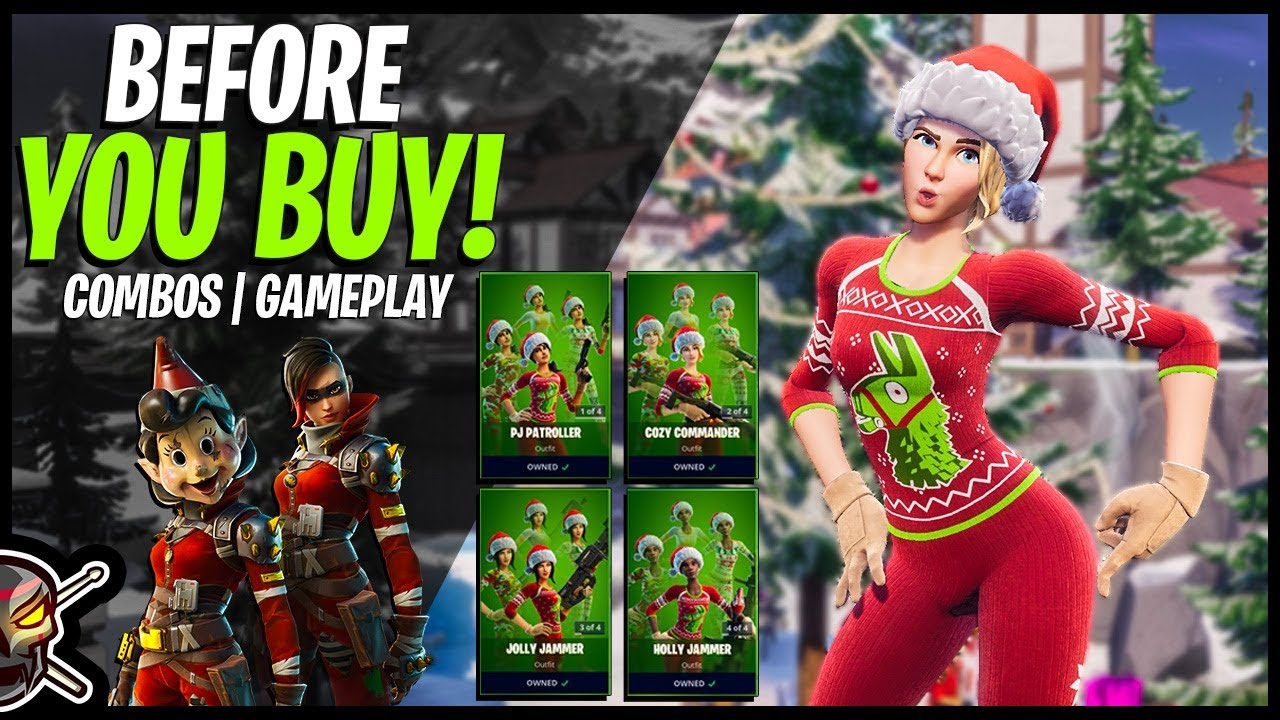 Перед покупкой набора CUTIEPIE | COZY COMMANDER SET! Все 4 варианта стилизации/геймплей (Fortnite...