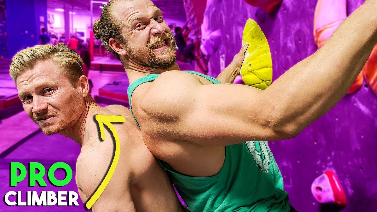 PRO CLIMBER DESTROYS MY CLIMBING TECHNIQUE