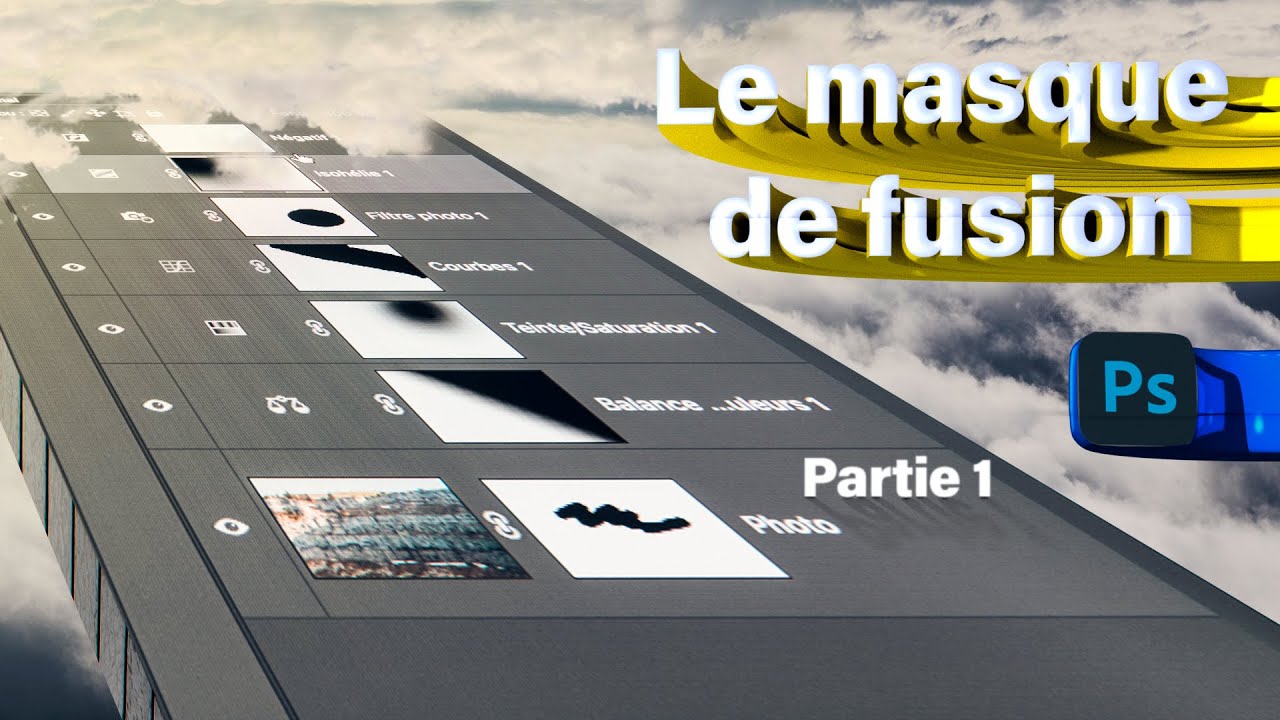 Créer un masque de fusion sur Photoshop (partie 1)