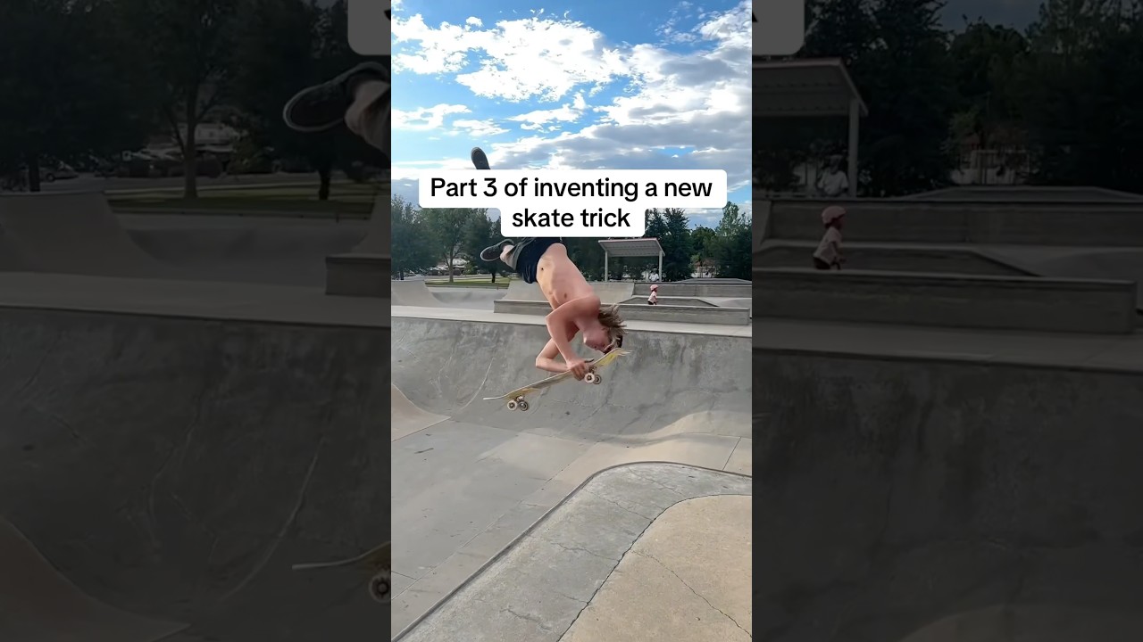 I LANDED IT! Part 3 of inventing a new skate trick 🙌