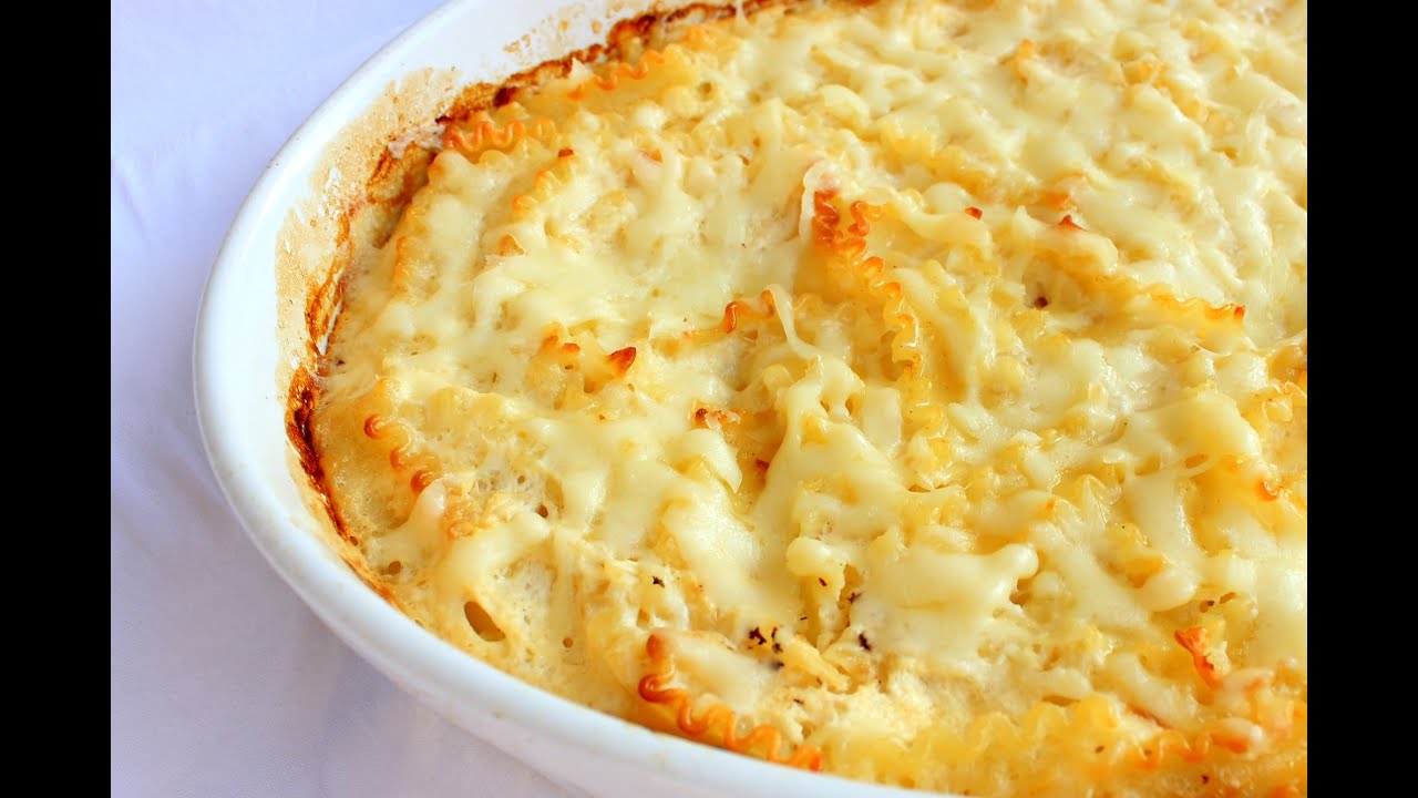Zapečeni makaroni s jogurtom