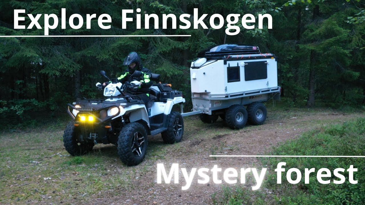 Utforsker Finnskogens mystikk / Exploring the mystery of Finnskogen/ Polaris/Camper-trailer/overland