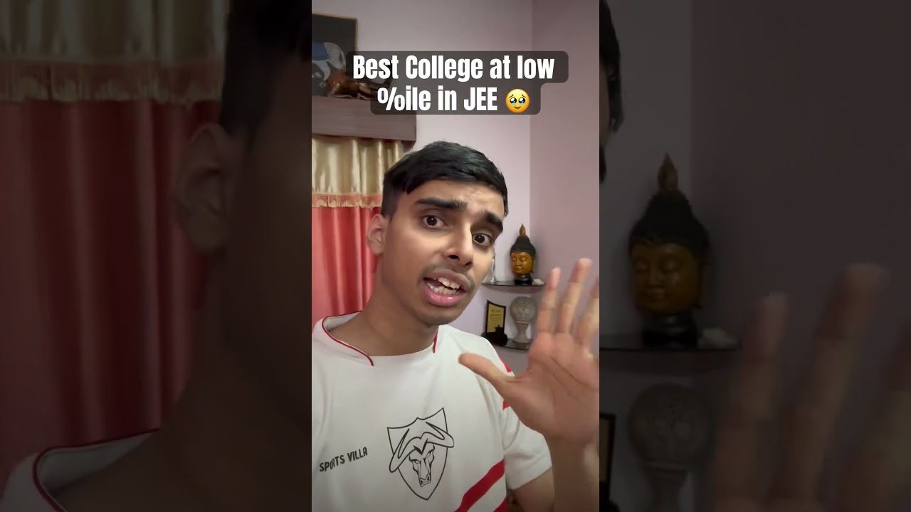 Best College at LOW Percentile in JEE Mains 😱 NIT at Low Percentile 🤔 Best College for BTech #jee