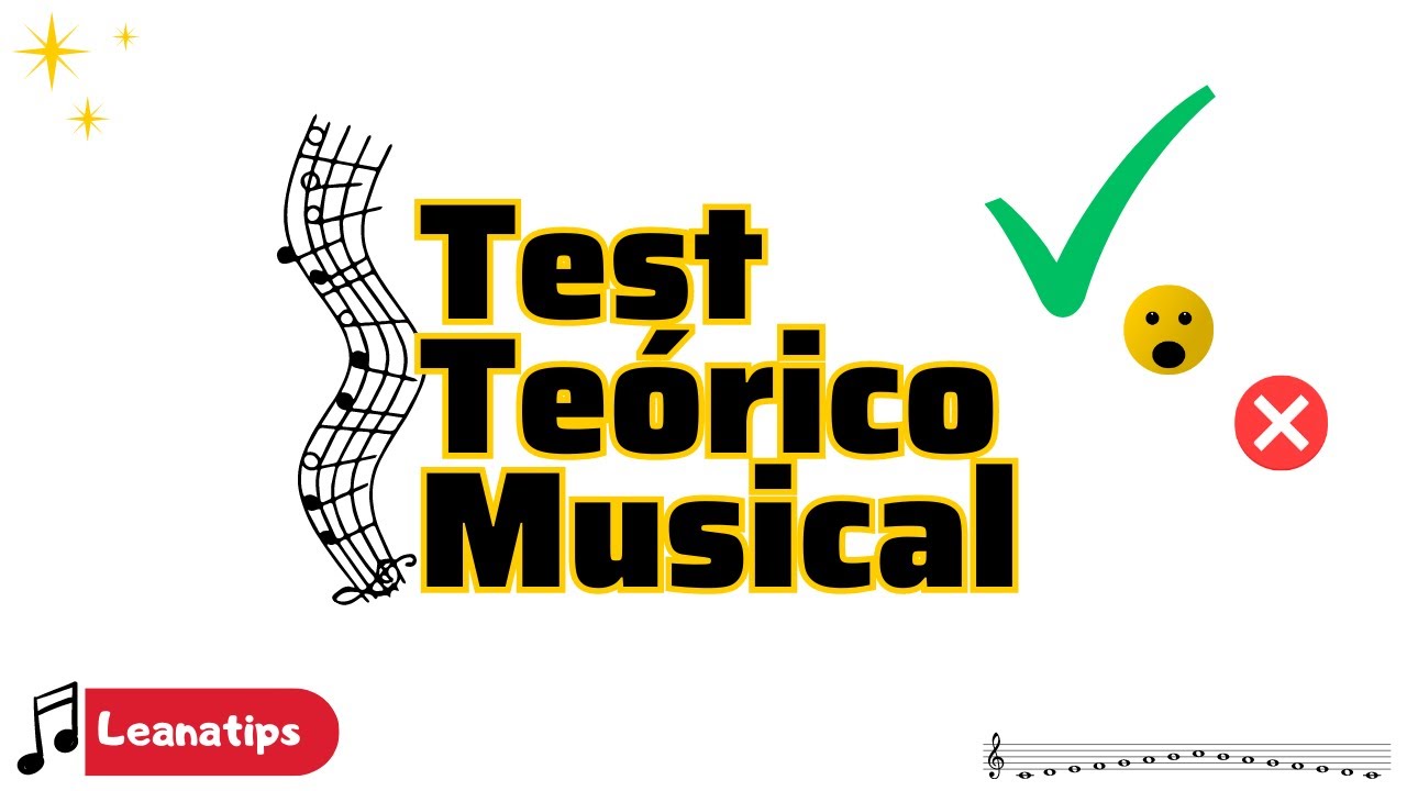 Test de Teoría Musical |   #teoriamusical #lenguajemusical #musicteacher