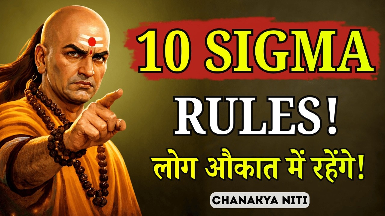 Sigma Mindset 🔥 | एक बार सीख लिया तो लोग औकात नहीं भूलेंगे | Chanakya Niti
