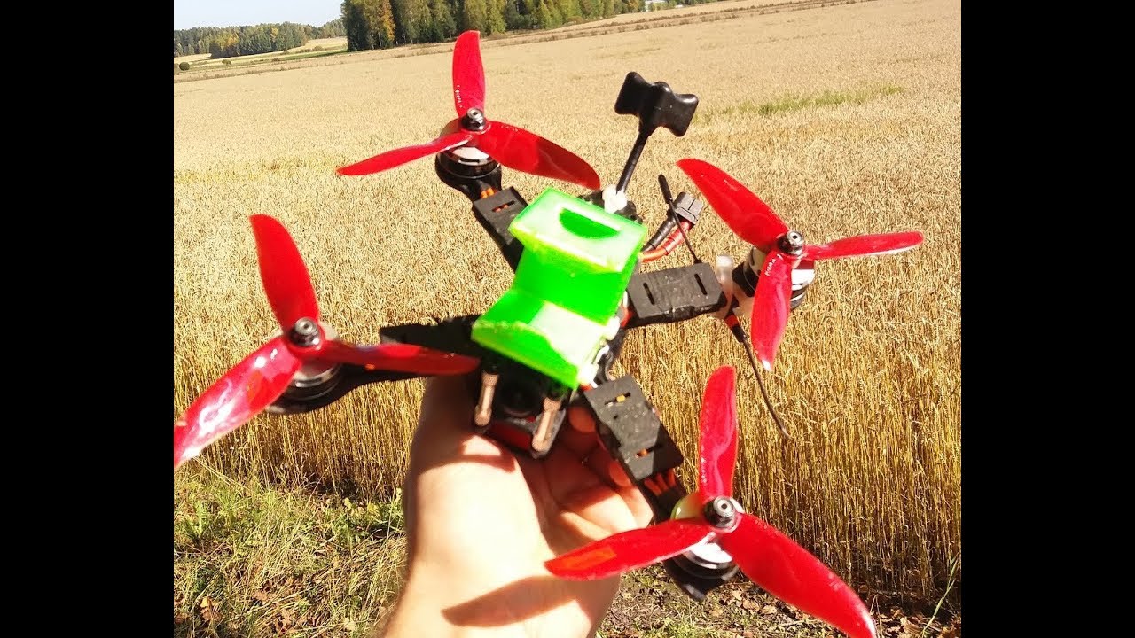 Crossfire microTX range run 1300mAh 1.6km