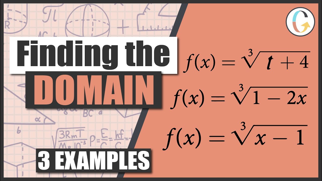 How to Find the Domain of a Cube Root Function Using Interval Notation: f(x) = (1 - 2x)^(1/3)