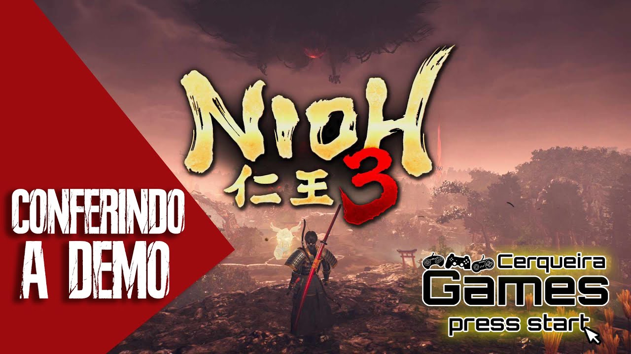 Nioh 3 - Vem comigo conferir a Demo -