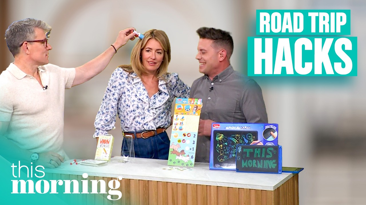 How to Keep Kids Entertained on Long Car Journeys | This Morning