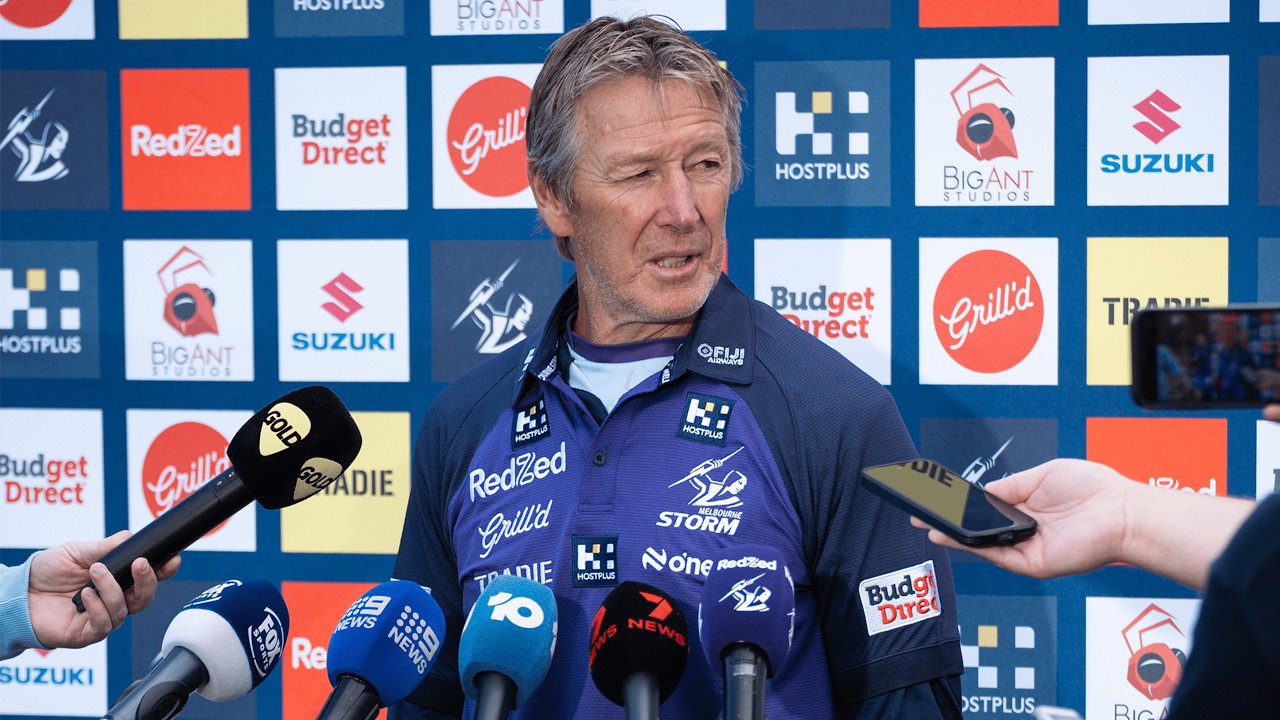 Craig Bellamy Re-Signs | Melbourne Storm