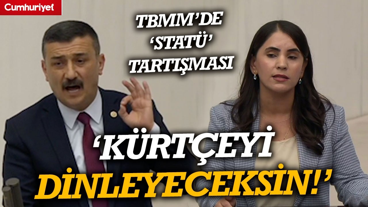 TBMM'de DEM Parti ile İYİ Parti arasında 