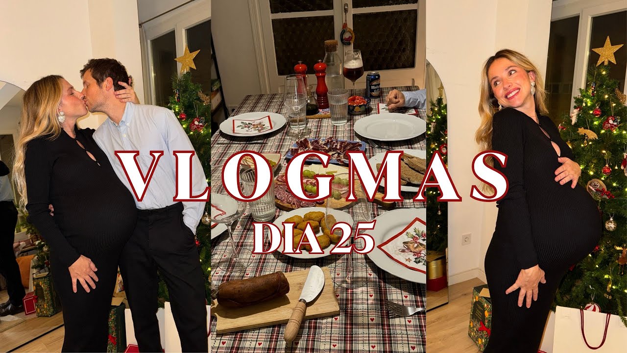 VLOGMAS 25 - FELIZ NAVIDAD ❤️ nuestra última siendo 2 pero ha sido muy especial 😍 | Julia March