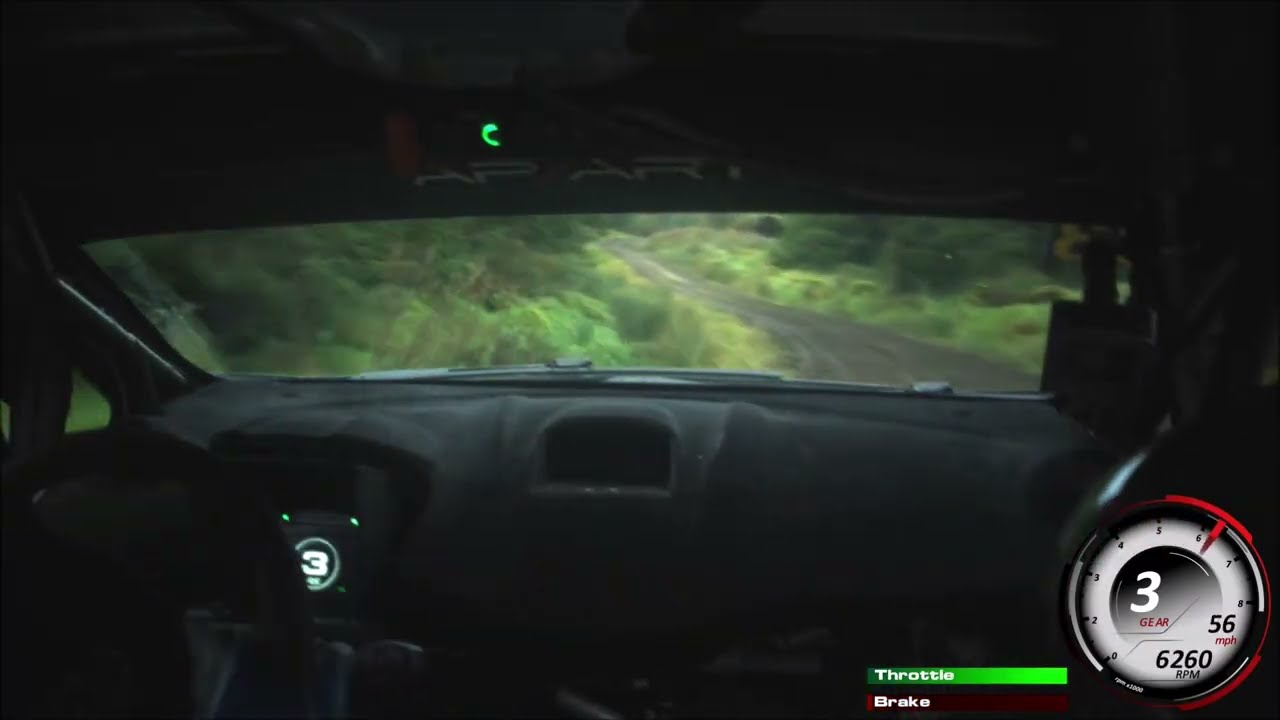Donegal Forestry Rally 2025 - SS4 Binna Hill 2 - Jordan & Paul Hone