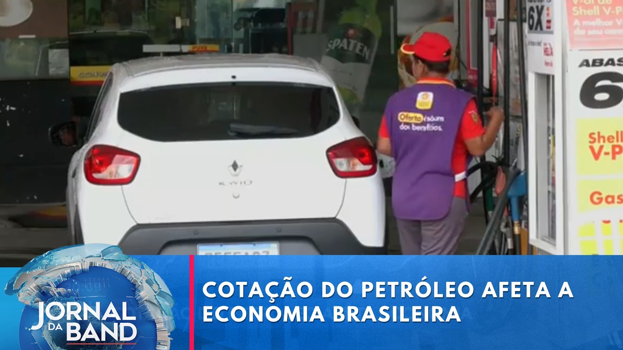 Cotação do petróleo pode pressionar inflação no Brasil | Jornal da Band