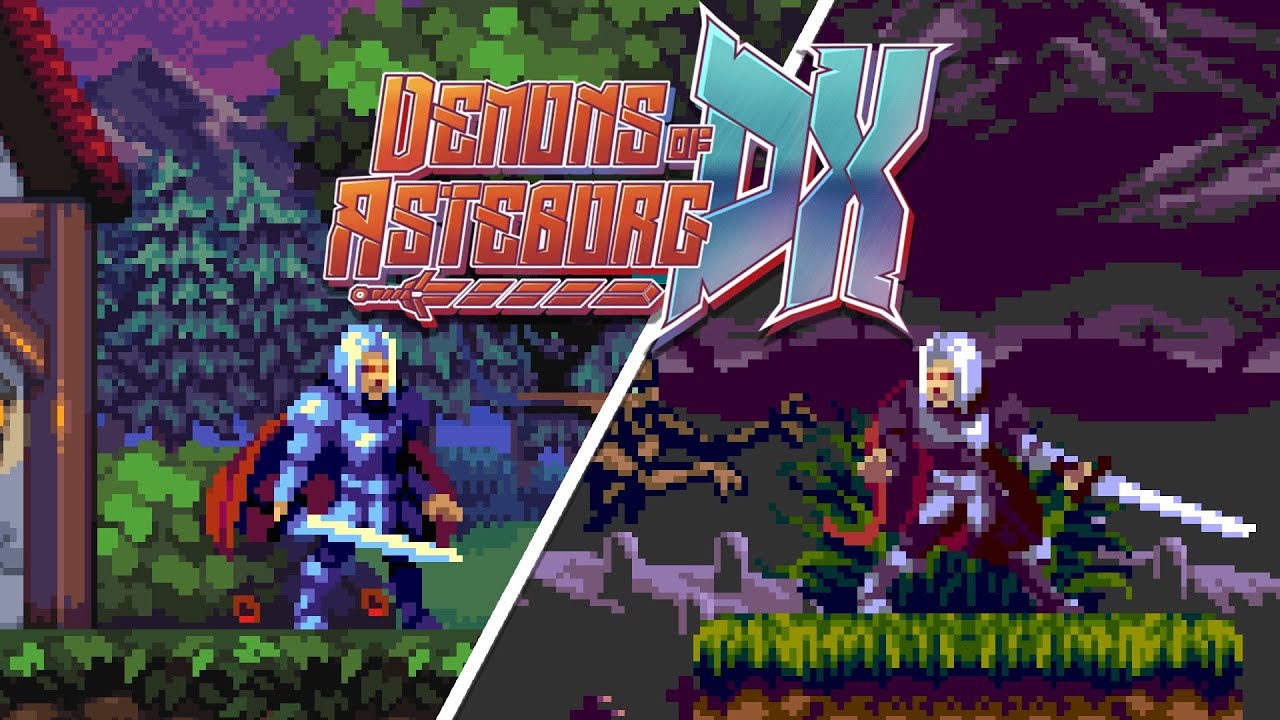 Demons of Asteborg DX - Gameplay and Comparison between GBA and Mega Drive