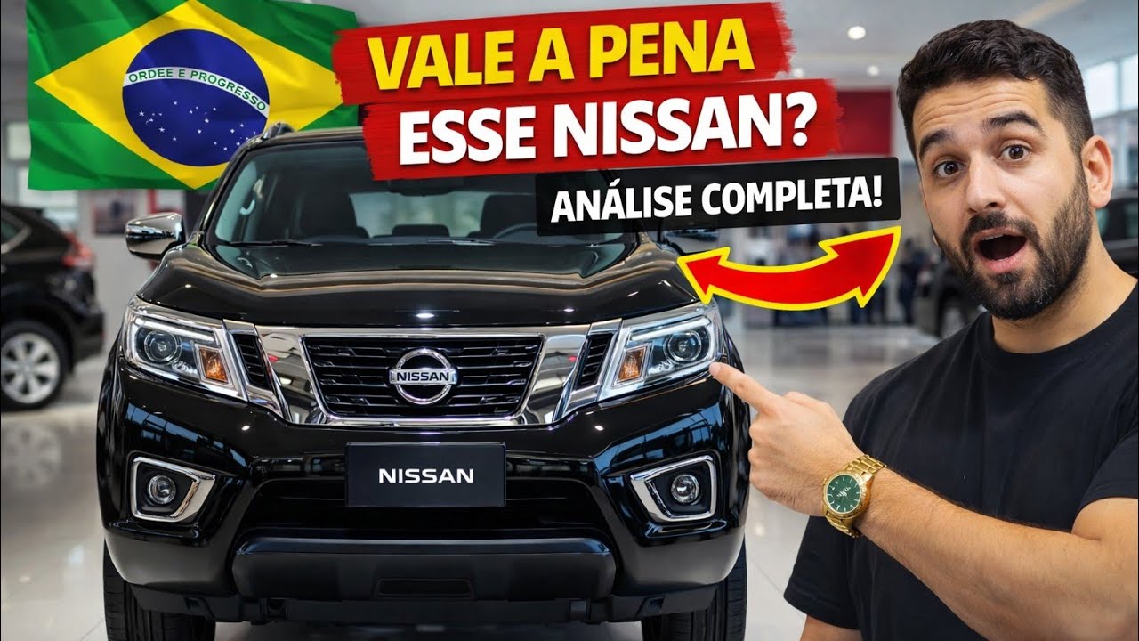 2026 Nissan Frontier surpreende em força e tecnologia 🔥