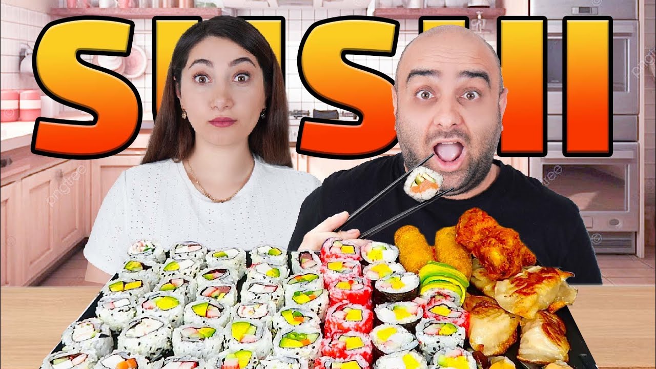 سوشی اماده هایپراستار  🤑🙃 بدتر از این سوشی نخوردیم