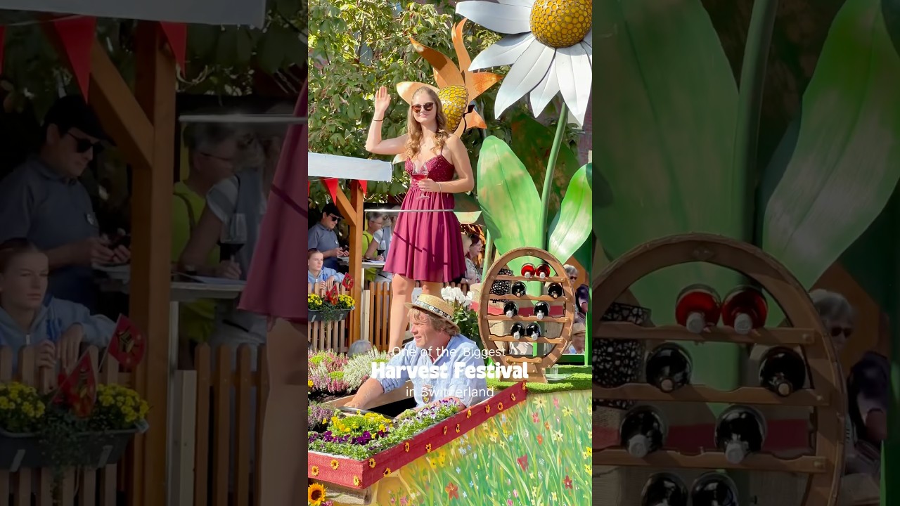 Swiss Harvest Festival #swisstraditions