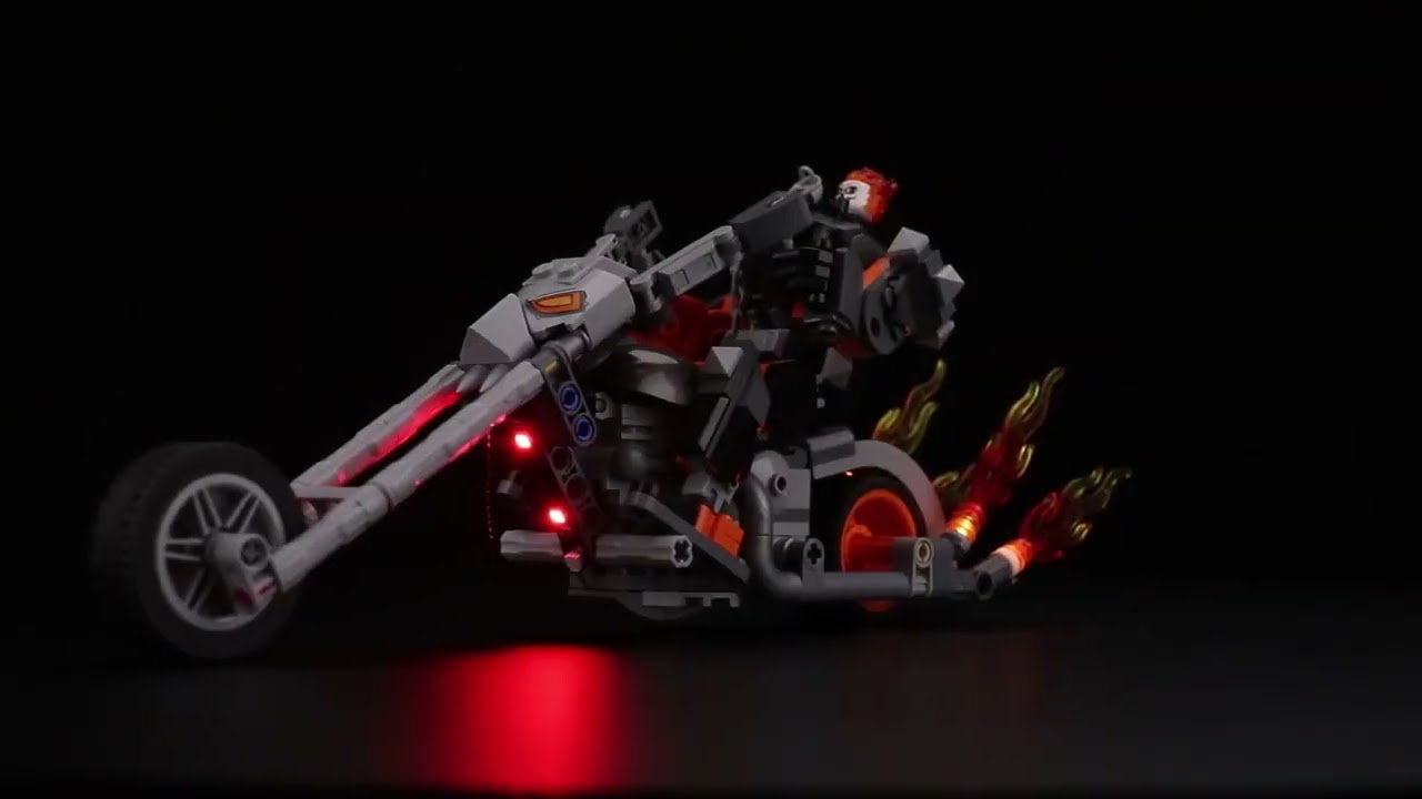 LEGO Ghost Rider Mech & Bike #76245 Light Kit