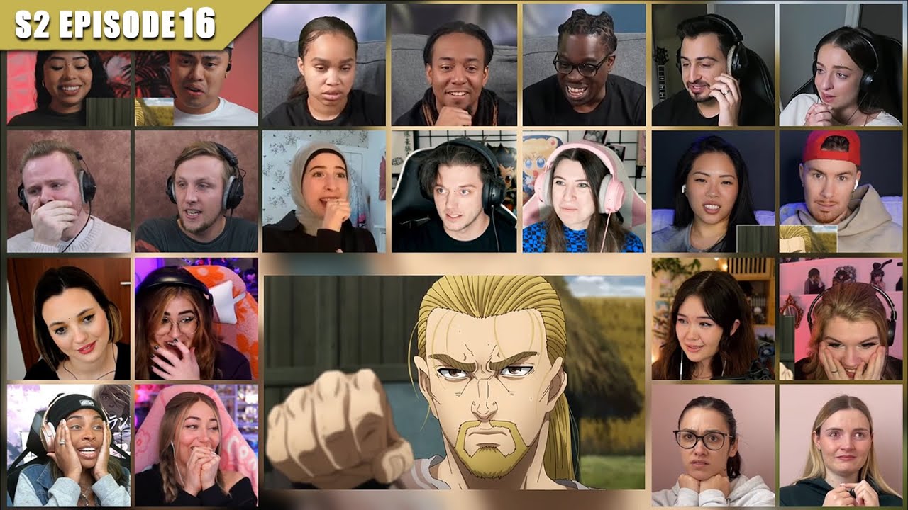[Full Episode] Vinland Saga Season 2 Episode 16 Reaction Mashup | ヴィンランド・サガ