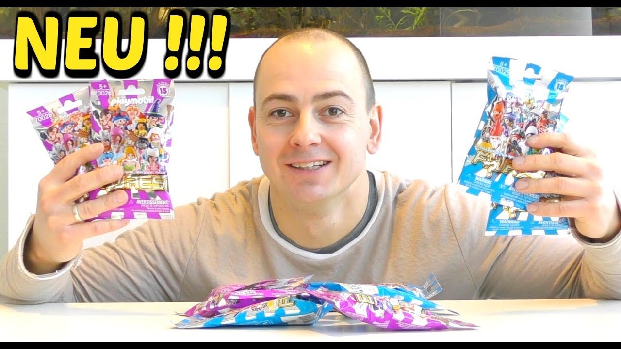 NEU !! Playmobil Figures / Blind Bags Serie 15 / Ich öffne 10 Sammelfiguren / Kinder Spielzeugwelt