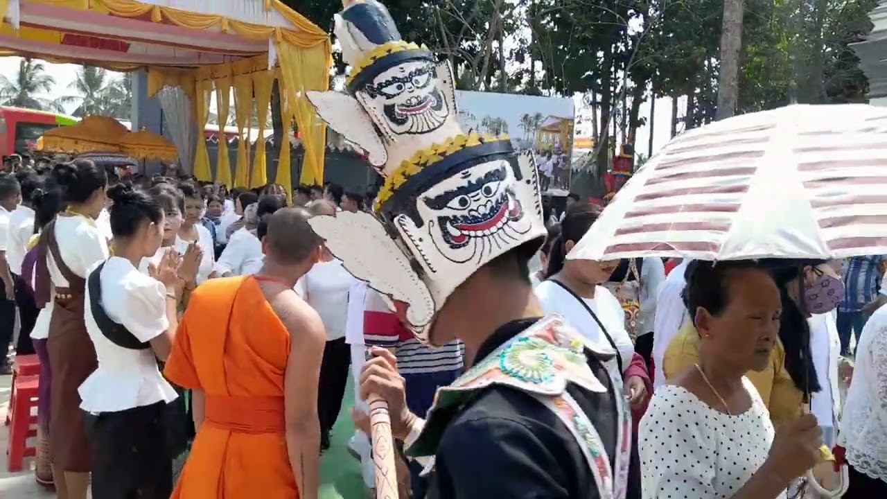 Ngày Lễ Kiết giới Sima, chùa Sleng cũ.