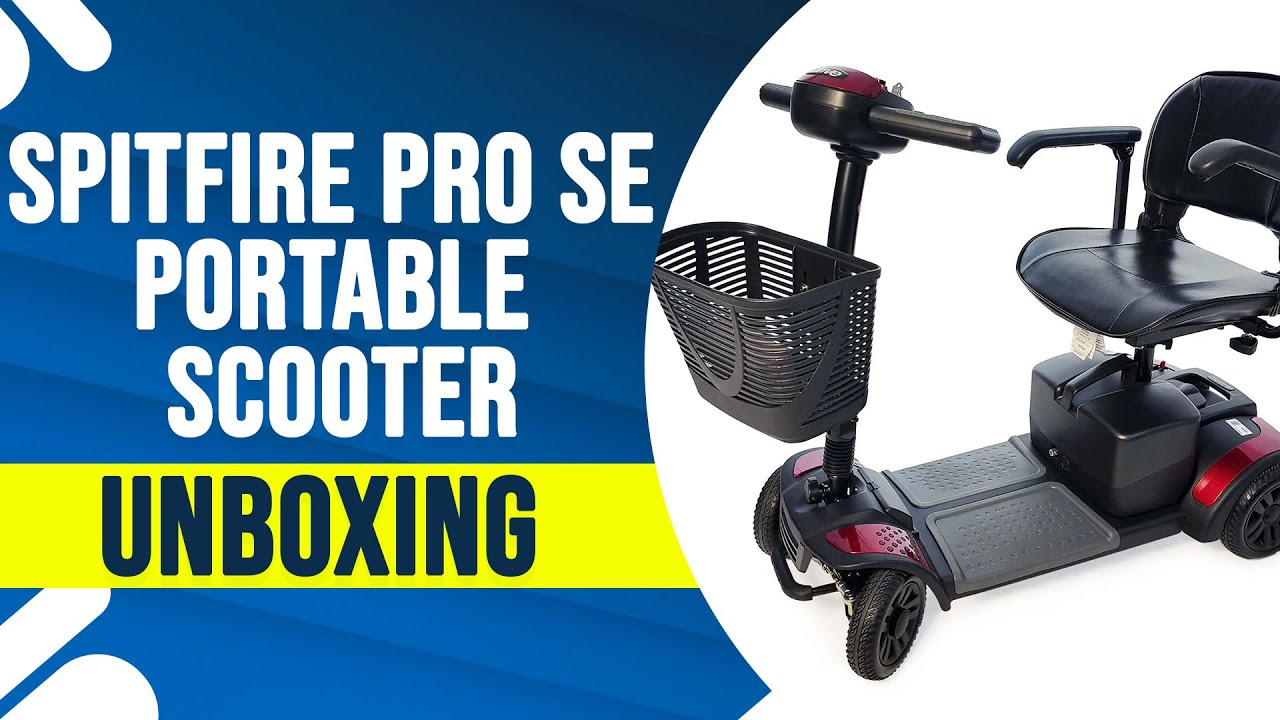 Spitfire Pro SE Portable Scooter : Unboxing and Assembly