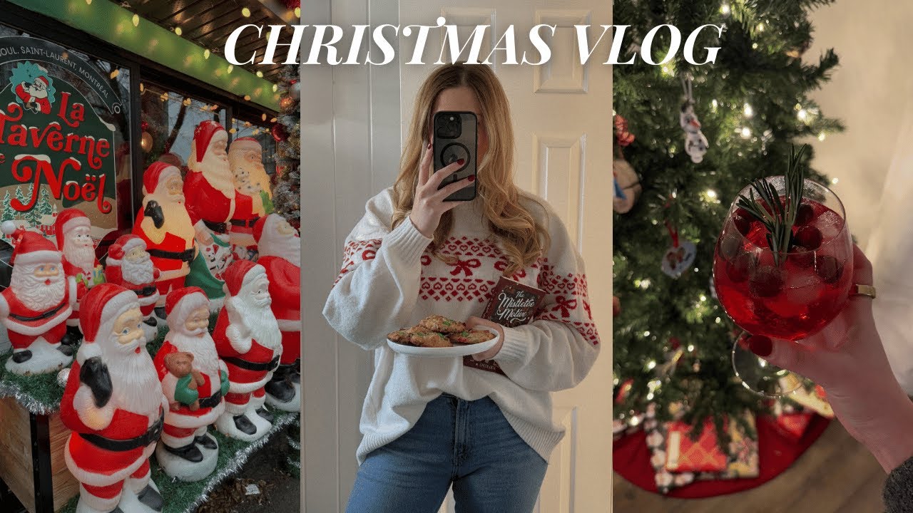 COZY HOLIDAY VLOG 🎄✨ all the christmas vibes, baking, decorating, new hobbies & more!