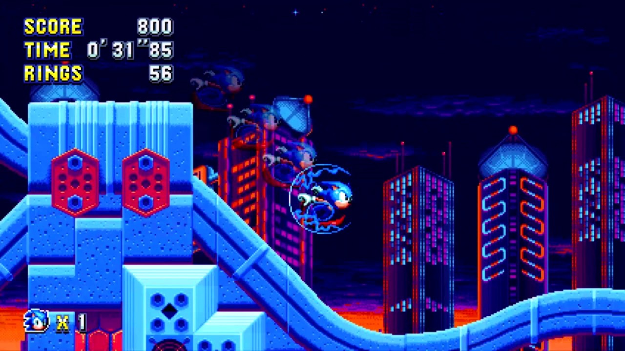 Sonic Mania - Studiopolis Act 1 (Sega Genesis Remix)