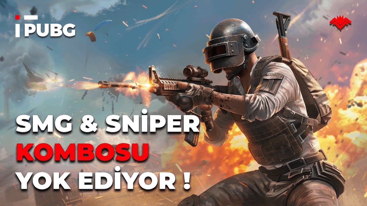 SMG & SNİPER KOMBOSU YOK EDİYOR! [PUBG]