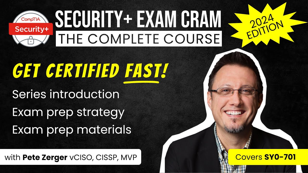 CompTIA Security+ SY0-701 - Series Intro & Exam Prep Strategy