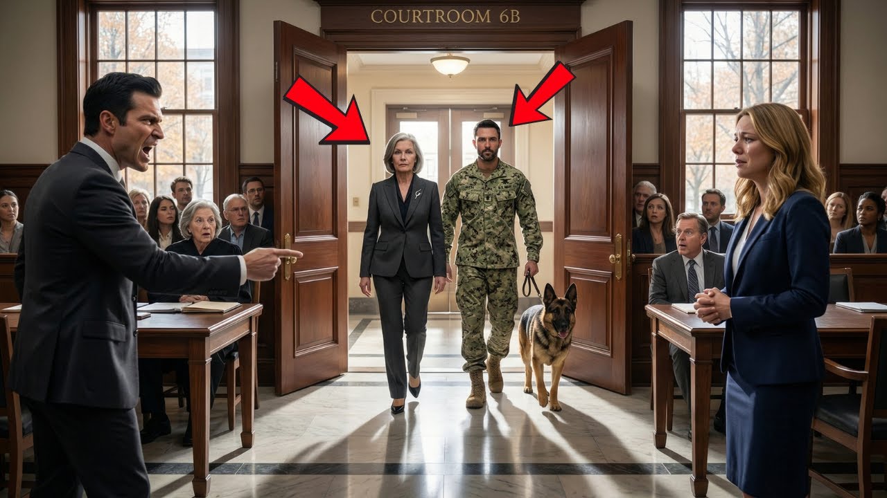 He Mocked His Wife for Having No Lawyer — Until Her Navy SEAL Brother and Mother Shocked All