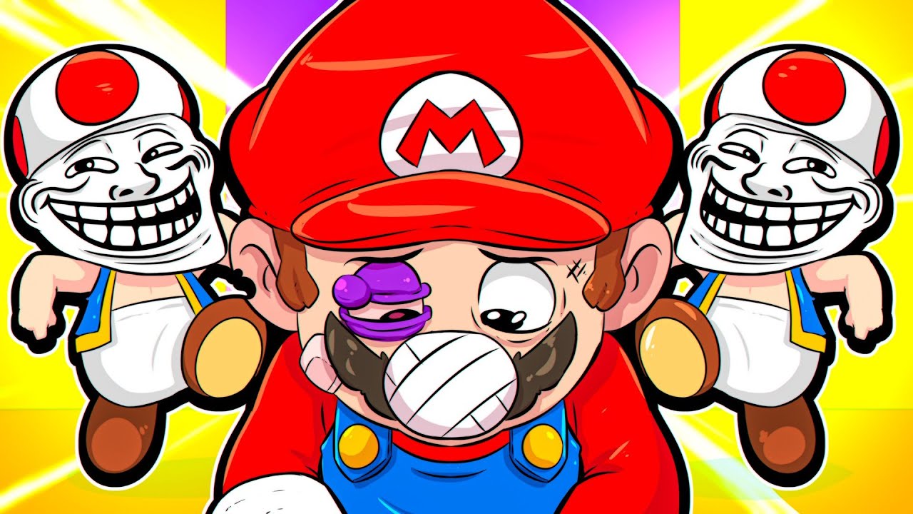 SUPER MARIO, MAS A CADA MINUTO SOU TROLLADO!